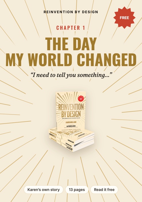 Cover of the free first chapter, The Day My World Changed