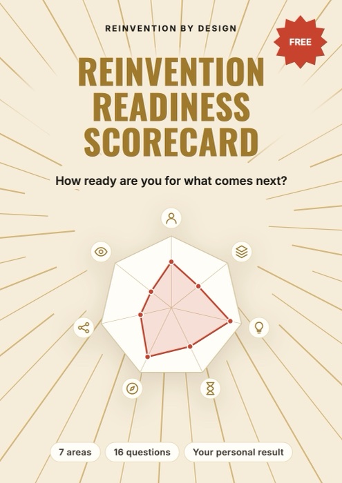 Cover of the Reinvention Readiness Scorecard workbook